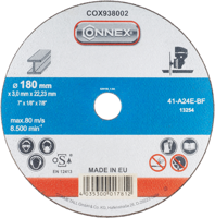 Connex slijpschijf metaal 180mm - cox938002 - thumbnail
