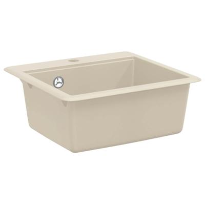 Wasbak Beige 470 x 440 mm Graniet Wasbak Beige 470 x 440 mm Graniet