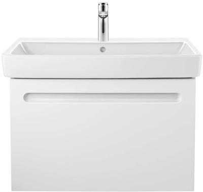 Wastafelkast Duravit No.1 Met 1 Lade 74.x42.6x47.8cm Met Geïntegreerde Greep Mat Wit Wastafelkast Duravit No.1 Met 1 Lade 74.x42.6x47.8cm Met Geïntegreerde Greep Mat Wit