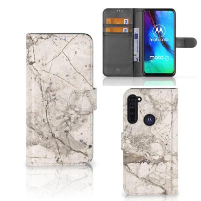 Motorola Moto G Pro | Bookcase | Marmer Beige