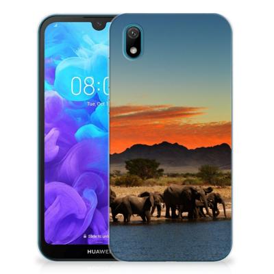 Huawei Y5 (2019) | TPU Hoesje | Olifanten