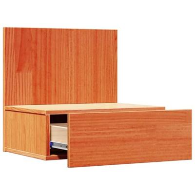 Nachtkastje 2 pcs Wasbruin 42 x 32,5 x 40 cm Massief grenenhout