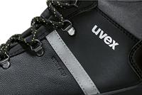 uvex 2 construction 6510242 Hoge veiligheidsschoenen S3 Schoenmaat (EU): 42 Zwart, Grijs 1 paar - thumbnail