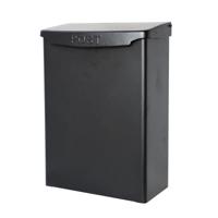 B32 Brievenbus Zwart - thumbnail