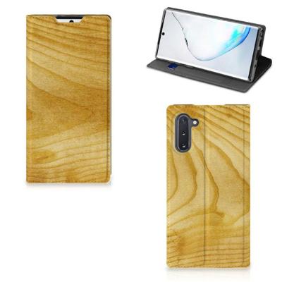 Samsung Galaxy Note 10 Book | Wallet Case | Licht Hout
