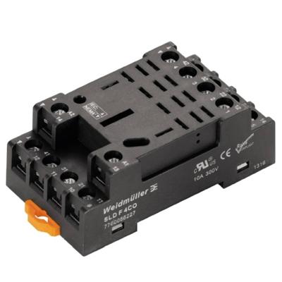 Weidmüller SLD F 4CO Relaissocket Geschikt voor serie: Weidmüller serie D-series DRL (l x b x h) 30 x 44 x 84.6 mm 10 stuk(s)
