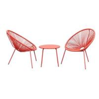 Balkonset Formentera Vilanova 3-delig - terracotta - thumbnail