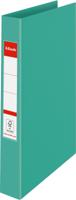 Esselte Colour'Breeze ringmap, 2 ringen, PP, ft A4, met harde kaft, groen - thumbnail
