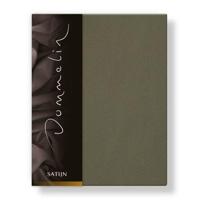 Dommelin Dommelin Hoeslaken Uni Satijn 300TC 589 Olijf 200x200/30 - thumbnail