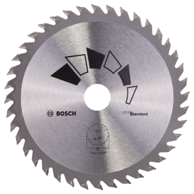 Bosch Accessoires Cirkelzaagblad Basic 140X22X20/127,T40 - 2609256805 Bosch Accessoires Cirkelzaagblad Basic 140X22X20/127,T40 - 2609256805