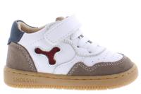 ShoesMe BN24S012-A white taupe multi bruin maat 19 - thumbnail