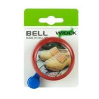 Busch & Muller Widek bel rood klompen op kaart - thumbnail