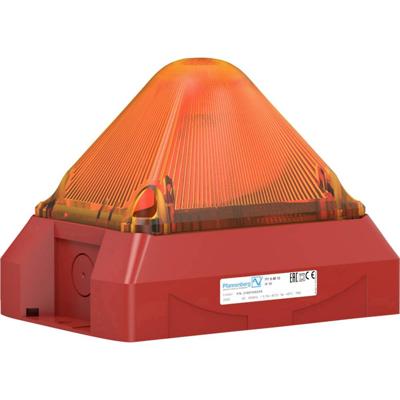 Pfannenberg Flitslamp PY X-M-10 10-57V DC AM RAL3000 21551814000 Oranje Oranje 24 V/DC