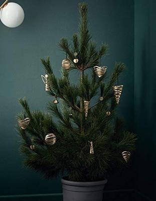 Stelton Tangle Ornament Hart messing 14 cm