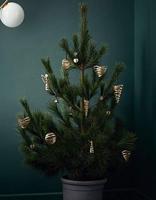 Stelton Tangle Ornament Hart messing 14 cm - thumbnail