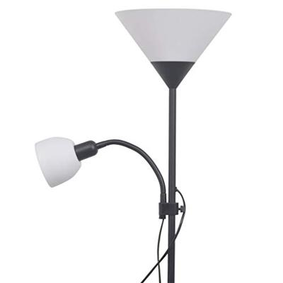 VidaXL Vloerlamp zwart VidaXL Vloerlamp zwart