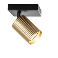 Lyora PlafondspotOnis 1-lichts - goud met zwart - 107094 - thumbnail