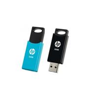 USB stick PNY HPFD212-32-TWIN USB 2.0 Zwart Zwart/Blauw 32 GB (2 Stuks) (2 uds) - thumbnail