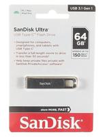 SanDisk Ultra USB-C Flash Drive USB-stick 64 GB SDCZ460-064G-G46 USB-A 3.2 Gen 1 - thumbnail