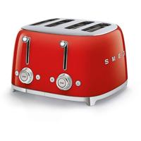 Smeg TSF03RDEU broodrooster 4x4, rood - thumbnail