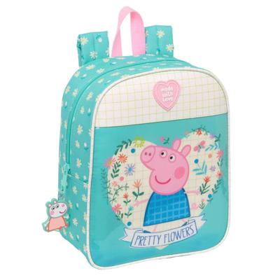 Kinderrugzak Peppa Pig Pretty flowers Geel Munt 22 x 27 x 10 cm
