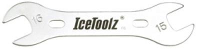 Buzaglo Icetoolz conussleutel 15x16mm, 37b1
