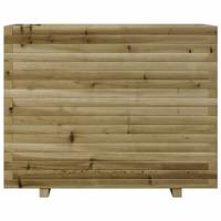 Plantenbak 90x60x72,5 cm geïmpregneerd grenenhout - thumbnail