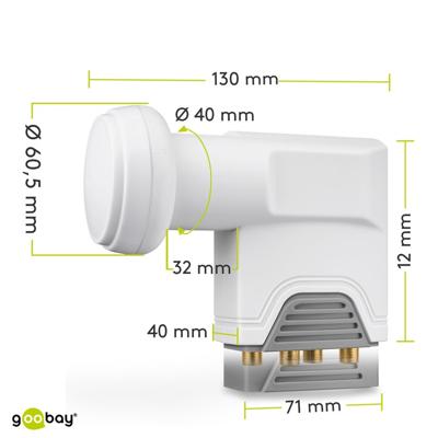 Abi Satelliet lnb - universeel