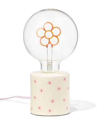HEMA Led-lamp 12.5x12.5x23cm bloem