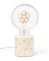 HEMA Led-lamp 12.5x12.5x23cm bloem - thumbnail