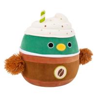Jazwares Squishmallows knuffel pluche - avery the duck - 19cm - thumbnail