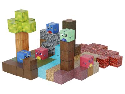 lupilu Magnetische bouwstenen 100-delig (Dinosaurus)