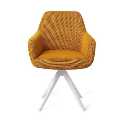 Jesper Home Hiroo eetkamerstoel Groovy Garam turn white Jesper Home Hiroo eetkamerstoel Groovy Garam turn white