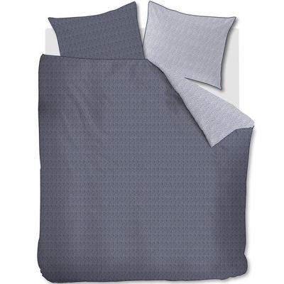 Rivièra Maison Riviera Maison Dekbedovertrek Twisted - Blauw 200x200/220 cm