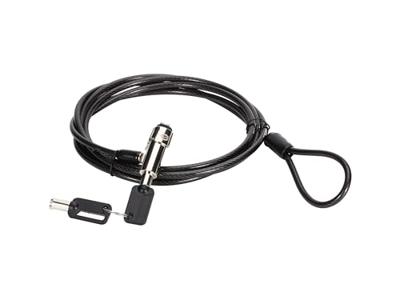Conceptronic CUSTODIO02BN kabelslot Zwart 1,8 m
