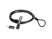 Conceptronic CUSTODIO02BN kabelslot Zwart 1,8 m - thumbnail