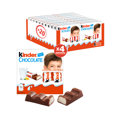 Kinder - Chocolade T4 - 20 stuks