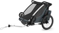 THULE fiets-kinderkar "chariot cross 2 double". bicycle trailer chariot cross double - thumbnail