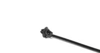HellermannTyton 155-05800 T50SOSFT6E-PA66HIRHS Kabelbinder 160 mm 4.60 mm Zwart Met spreidanker en plaat 1 stuk(s) - thumbnail
