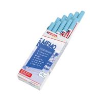 Krijtstift edding 4085 by Securit rond 1-2mm pastel blauw - thumbnail