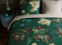 Beddinghouse Beddinghouse x Van Gogh dekbedovertrek Peonies zeegroen 140x200/220 - thumbnail