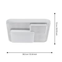 Eglo Moderne plafondlampLepreso wit vierkant - 75666 - thumbnail