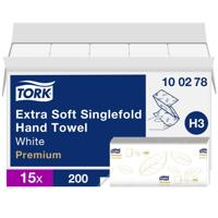 Handdoek tork h3 premium 2laags 226x230mm wit - thumbnail