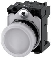 Siemens 3SU1102-6AA60-1AA0 Verlichte melder Plat Wit 24 V/AC, 24 V/DC 1 stuk(s) - thumbnail