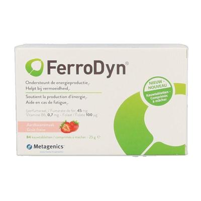 Ferrodyn Metagenics 84 Kauwtabletten