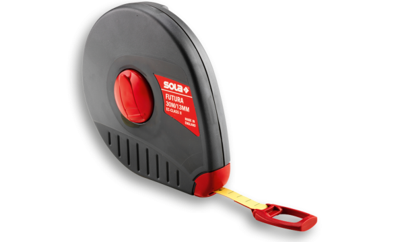 Sola Glasvezel meetband 30mtr Futura FT30, Kunststof huis geel EG-Klasse 2 SB - 50057901 - 50057901