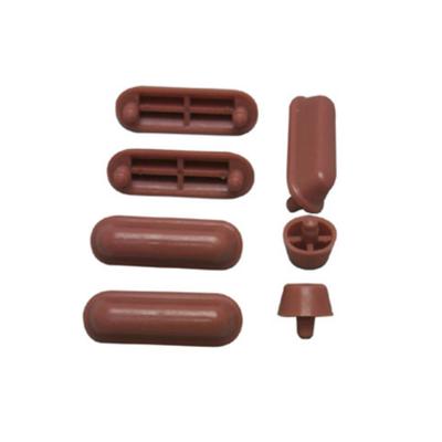 Plieger Stootbuffer Set Compleet t.b.v. Houten Closetzitting Bruin