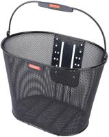 KLICKFIX Rixen & kaul fietsmand, voorop "oval plus ef" fr.basket r&k oval plus ef black - thumbnail