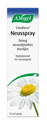 A.Vogel Cinuforce Neusspray Droog Neusslijmvlies, Korstjes