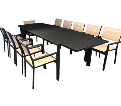 Diningset ancona 11-delig tuinmeubel Oosterik Home - Oosterik home Diningset ancona 11-delig tuinmeubel Oosterik Home - Oosterik home